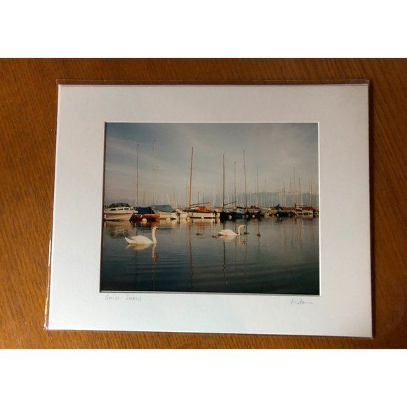 8x10 Swiss Fine Art Photograph and Mat - Picture 1 of 2